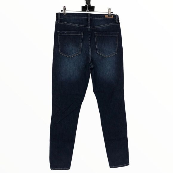 BlankNYC Crybaby Dark Denim High Rise Skinny Jeans size 30 - Picture 8 of 12